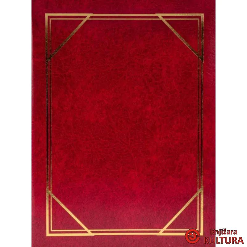 FOTO ALBUM B-46200 VINYL 1 BURGUNDY 10*15 