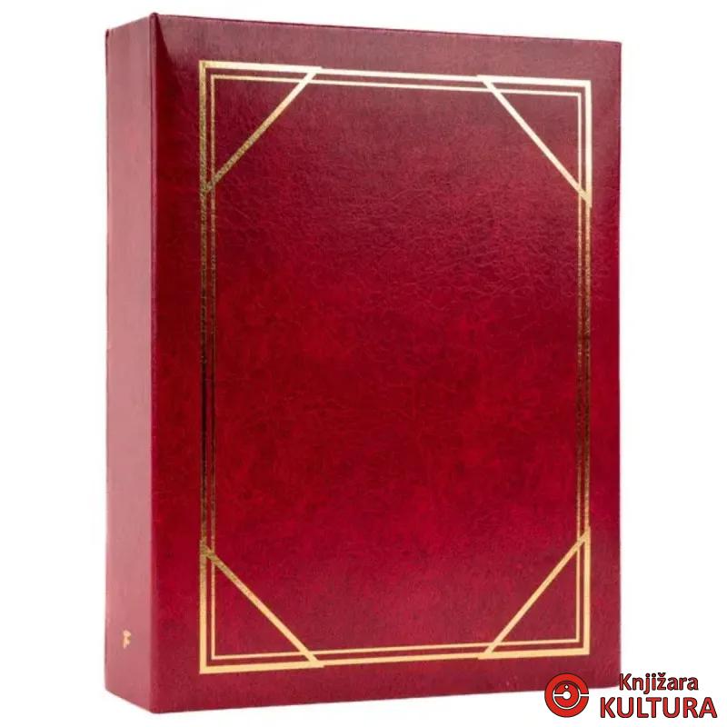 FOTO ALBUM B-46200 VINYL 1 BURGUNDY 10*15 