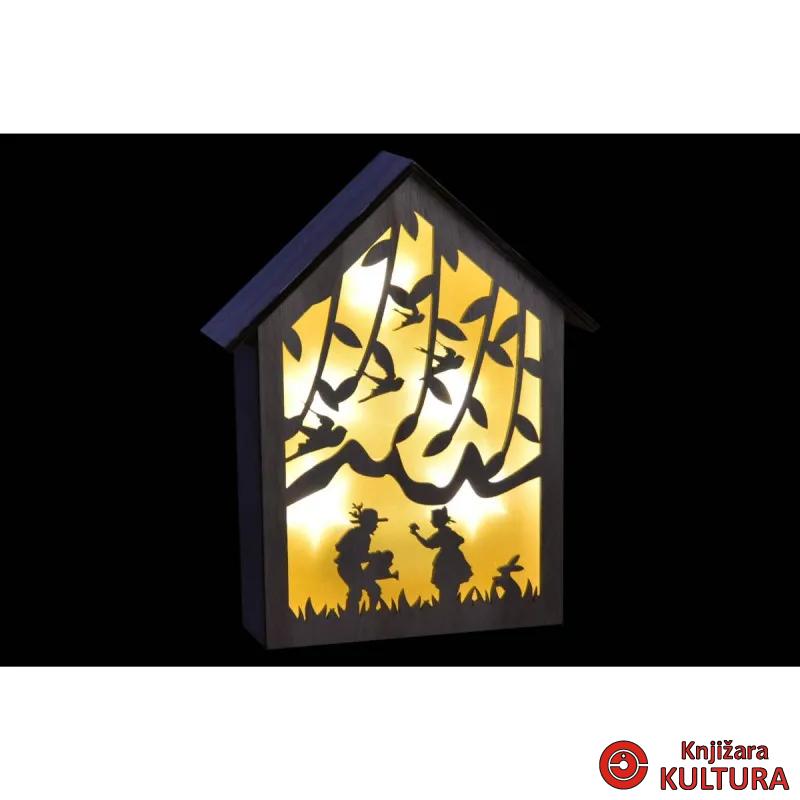 DEKORATIVNA LAMPA 20.5X6X26 HOME NAT. 