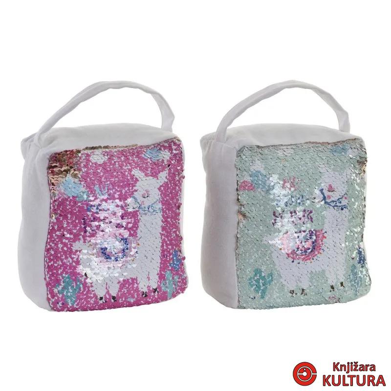 DOOR FASTENER SEQUINS 15X12X16 LLAMA 2 MOD. 