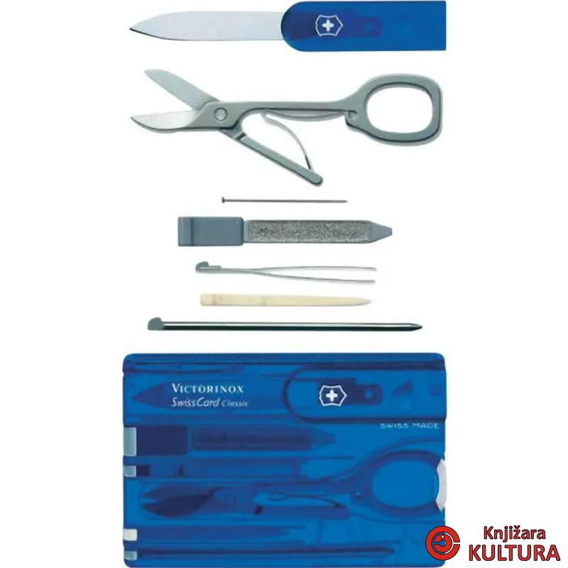 VICTORINOX SWISS CARD CLASSIC BLUE 