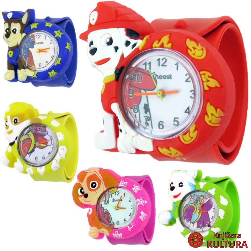 PAW PATROL ANALOGNI SAT 5 BOJA 