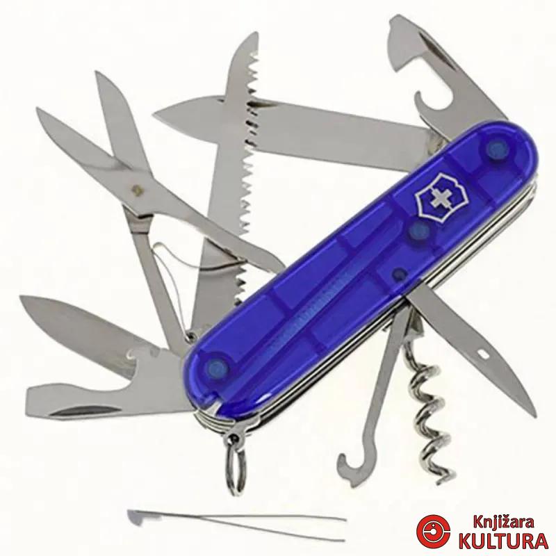 VICTORINOX NOŽ HUNTSMAN PLAVI PROZ 