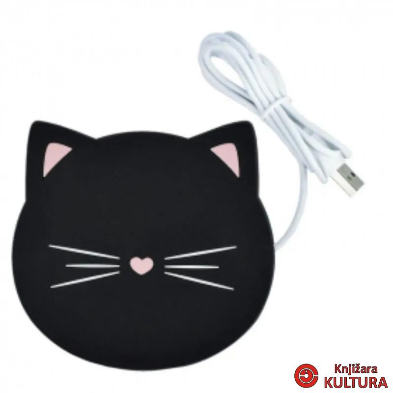 GRIJAČ ZA ŠOLJU USB - WARM IT UP - KITTY 