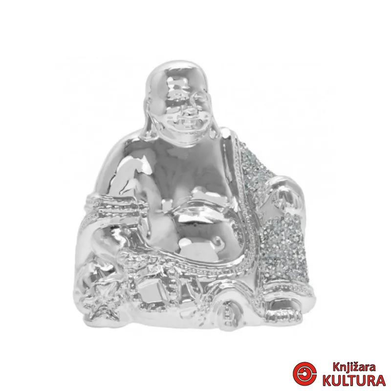 FIGURA SILVER SPARKLE BUDDHA S LP47062 