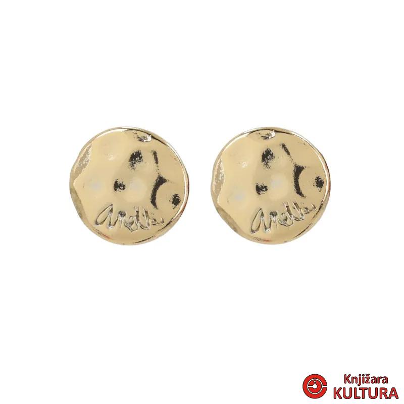 NAUŠNICE POZLAĆENE DUGME 33700-632G 