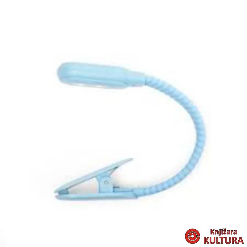 LAMPA ZA ČITANJE BOOK LIGHT PLAVA 