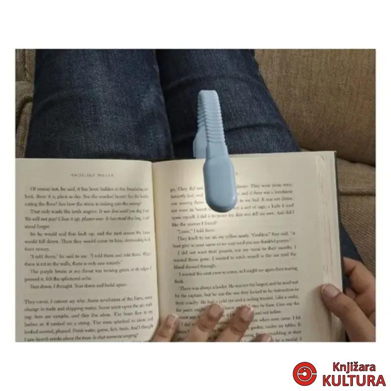 LAMPA ZA ČITANJE BOOK LIGHT PLAVA 
