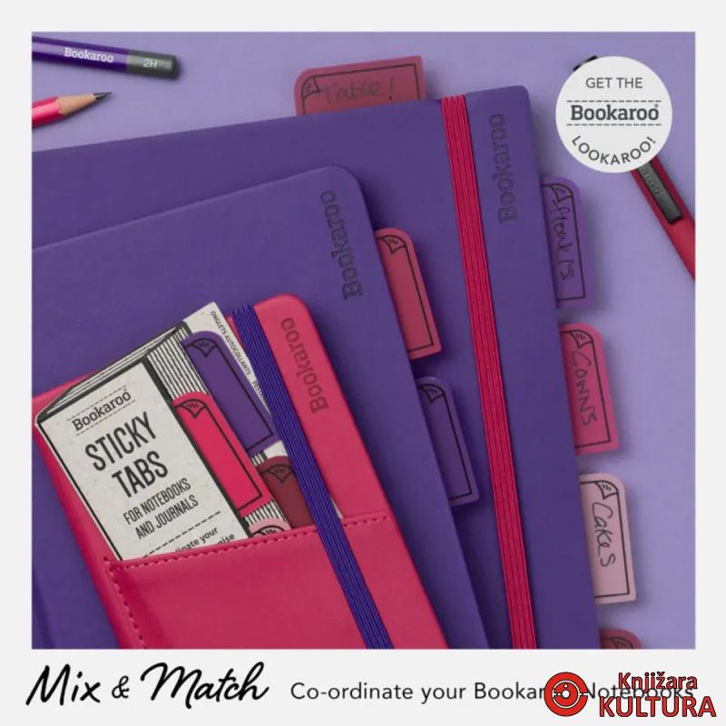 Bookaroo Sticky Tabs - Pinks 