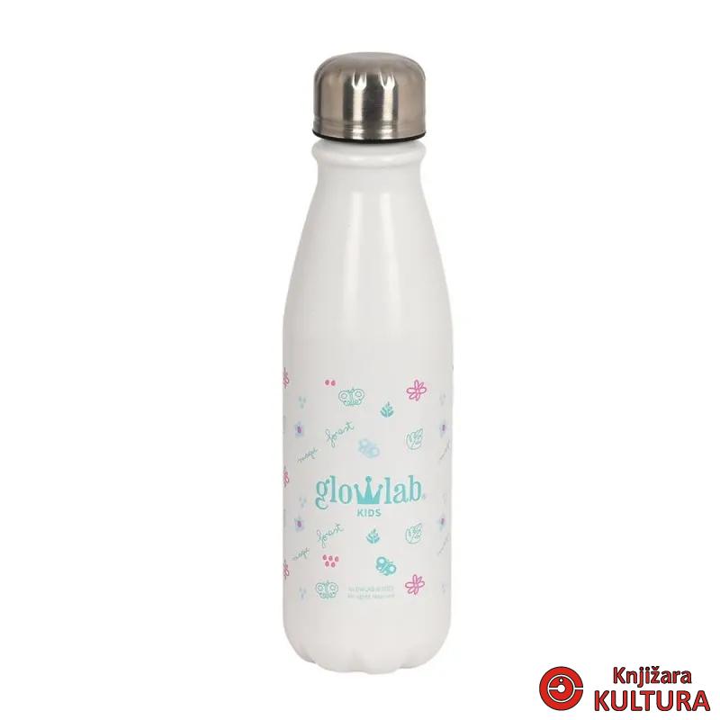 BOCA METALNA 500ml GLOWLAB KIDS CUTE 