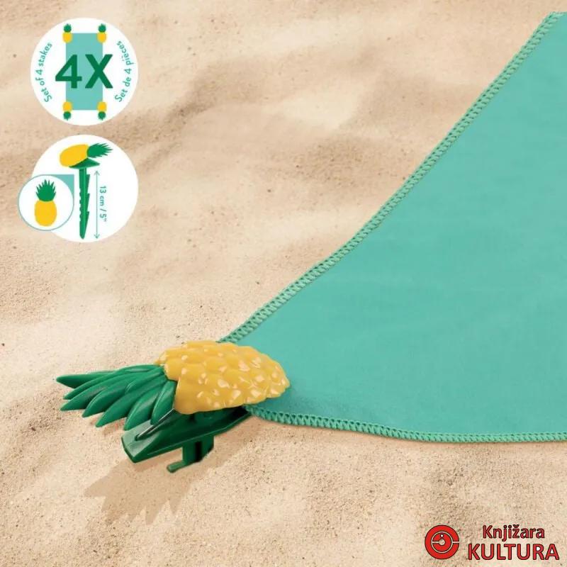 DRŽAČ PEŠKIRA ZA PLAŽUL ANCHOR STAKES  PINEAPPLE 