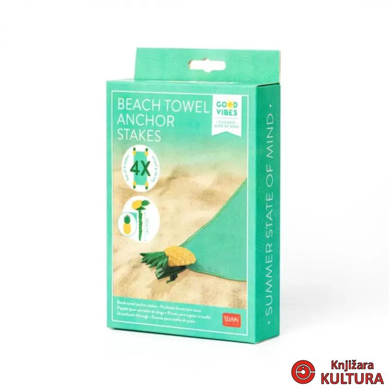 DRŽAČ PEŠKIRA ZA PLAŽUL ANCHOR STAKES  PINEAPPLE 