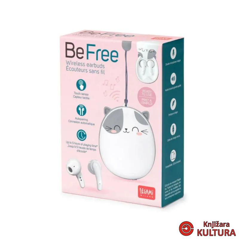 SLUŠALICE BEŽIČNE BE FREE KITTY 