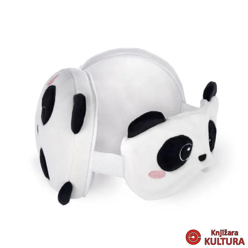 JASTUK ZA PUTOVANJE SA MASKOM MY TRAVEL BUDDY PANDA 