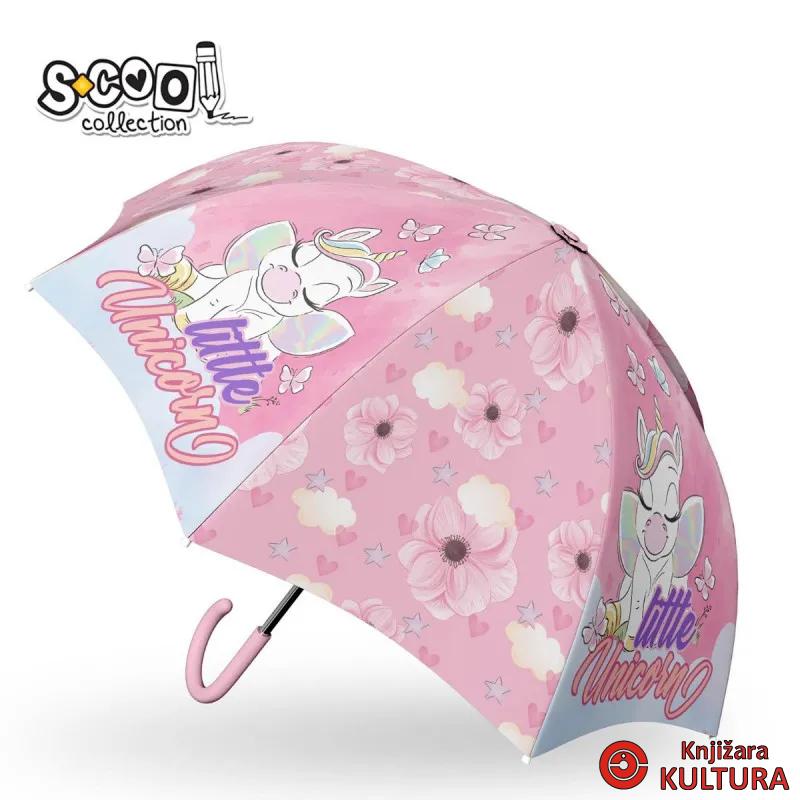 KIŠOBRAN DEČIJI LITTLE UNICORN FI 48,5CM PONGEE AUTO OPEN SC2240 