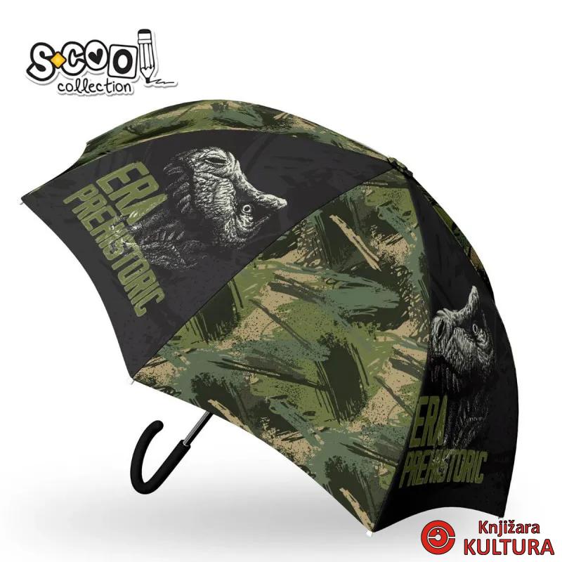 KIŠOBRAN DEČIJI DINO FI 48,5CM PONGEE AUTO OPEN SC2241 