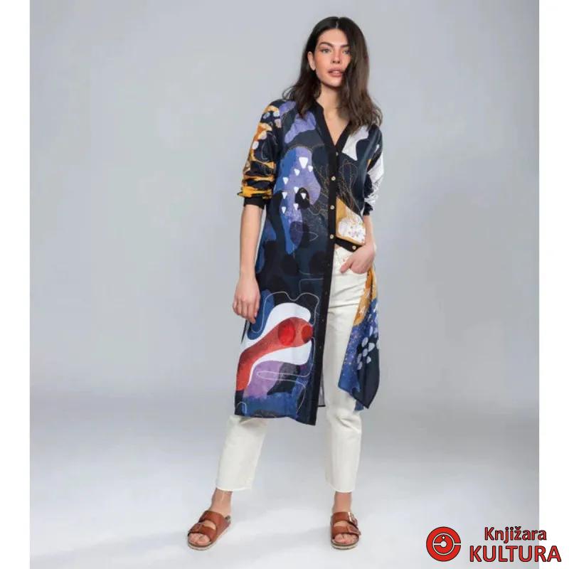 HALJINA ANEKKE LONG SHIRT DRESS 36700-809 