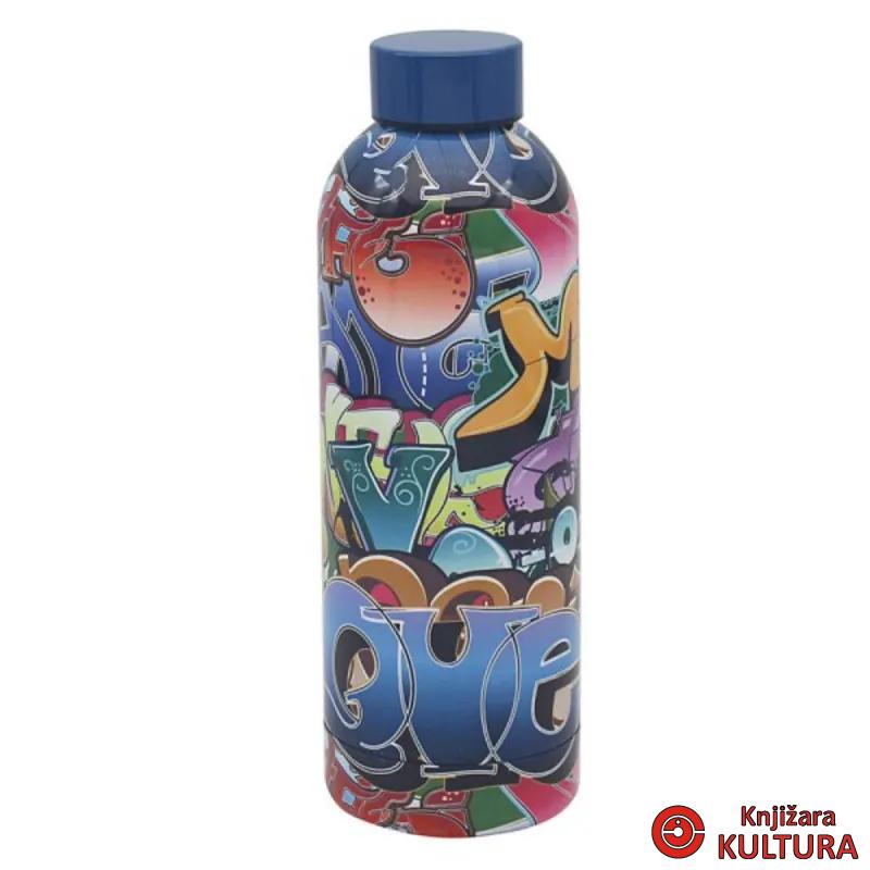 FLAŠA ZA VODU GRAFFITI LP95535 