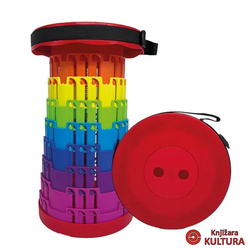 STOLICA TELESKOPSKA CRVENA LP72946 