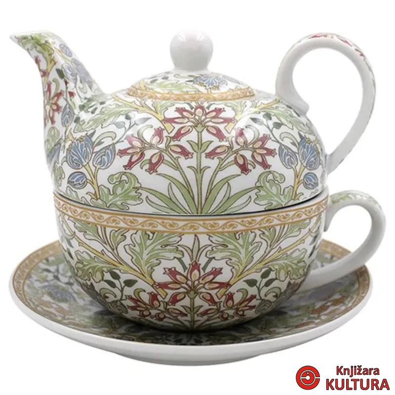 ČAJNIK SA ŠOLJOM TEA FOR ONE HYACINTH LP95565 