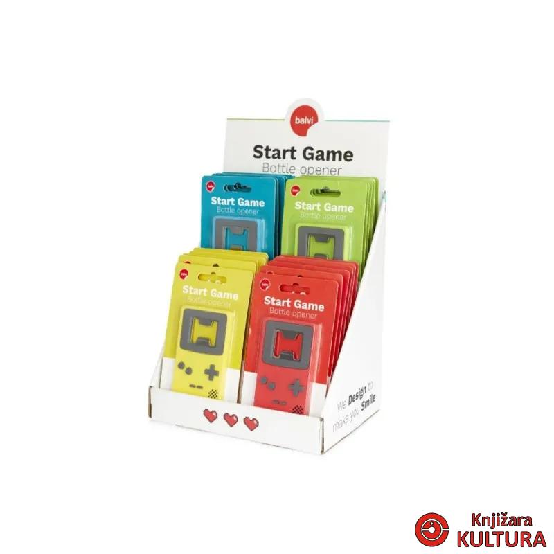 Otvarač za flaše, Start Game, colours, x24, magnetic 