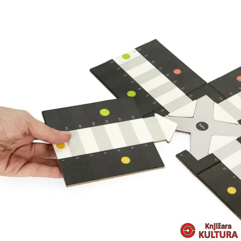 Ludo Board Game, Ludoshi, wood/bamboo 