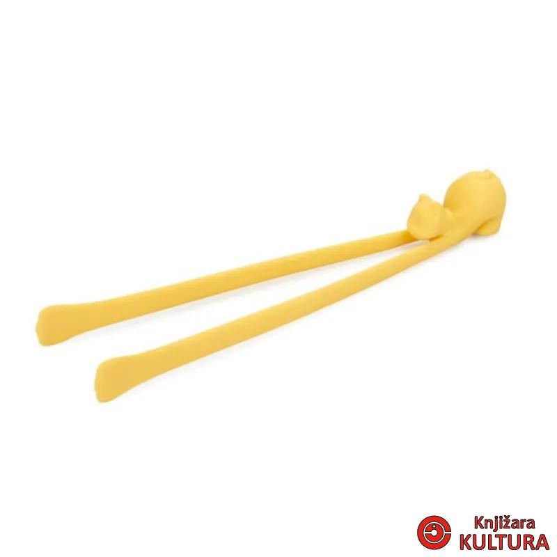 Hvataljka za toster, Meow, orange, magnetic, 20 cm 