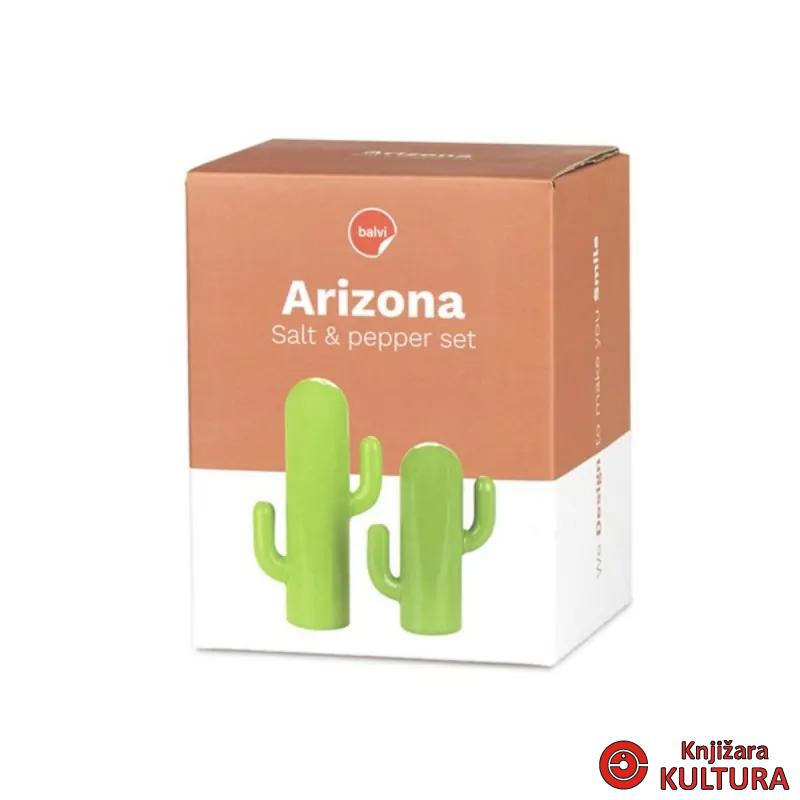 Set za so i biber, Arizona, zeleni, porcelain 