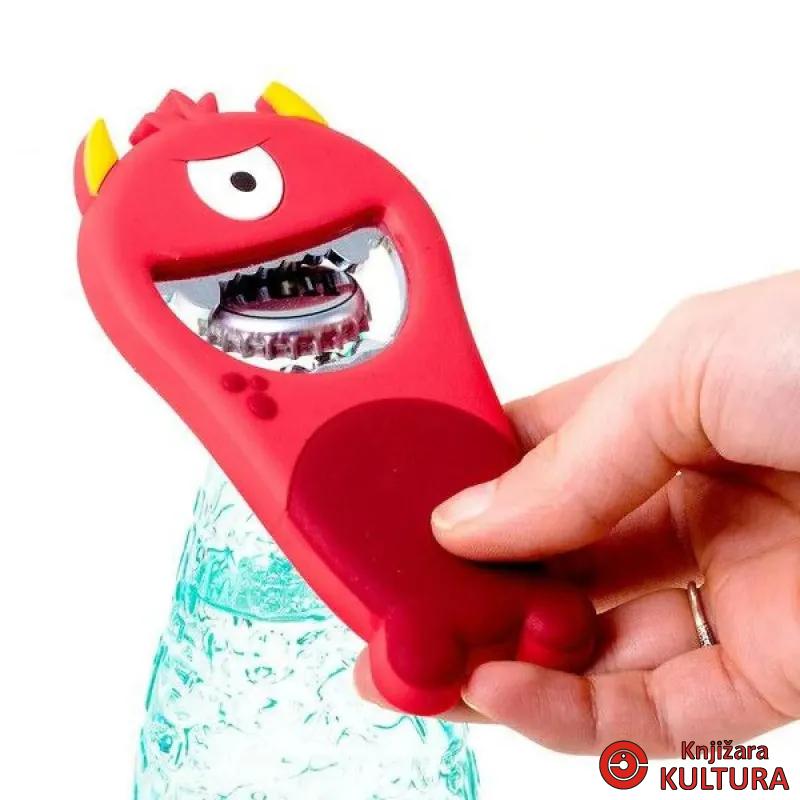 Otvarač za flaše, Monster, display x18, PVC 