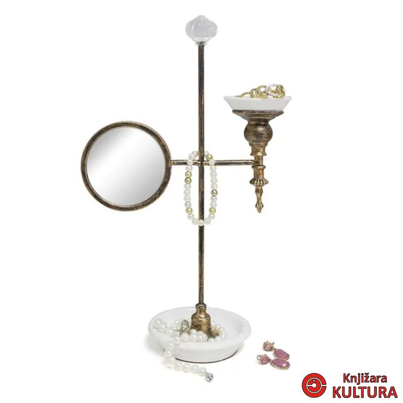 Držač za nakit, Boudoir, metal/ceramic 
