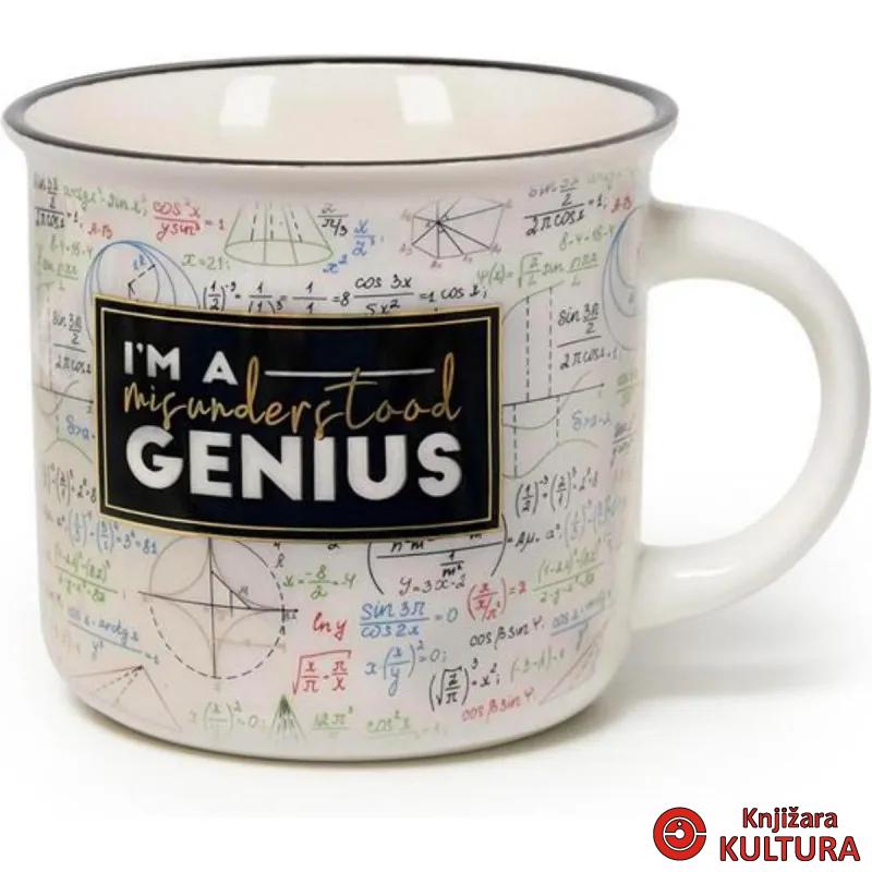 ŠOLJA PORCELAN - CUP- PUCCINO - GENIUS 