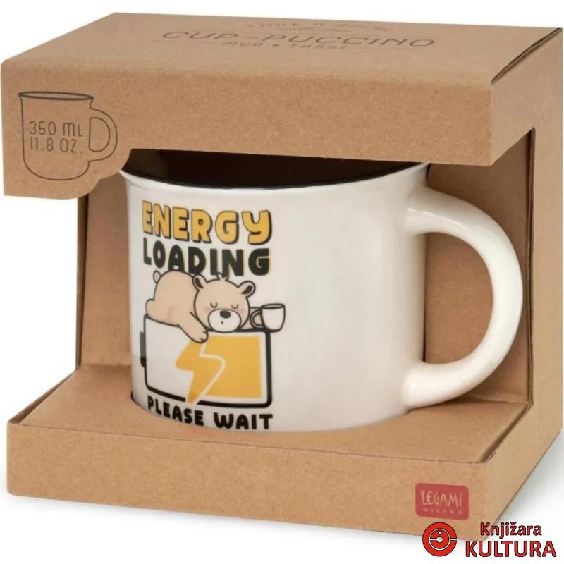 ŠOLJA PORCELAN - CUP- PUCCINO - TEDDY BEAR 