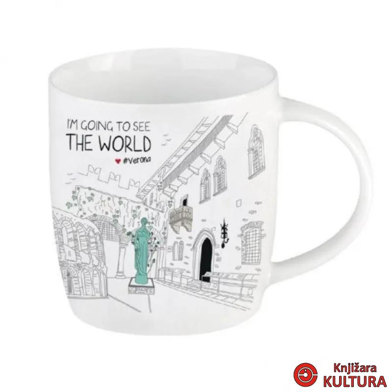 ŠOLJA PORCELAN - BUONGIORNO MUG - VERONA 