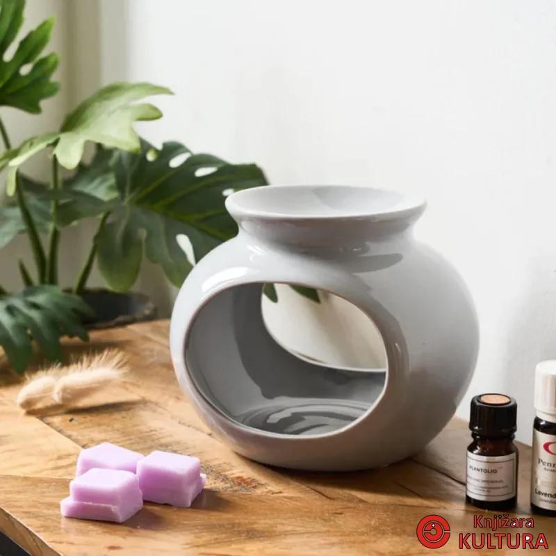 DRŽAČ SVIJEĆA GREY ORB LP47605 