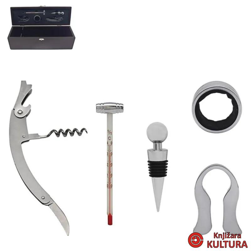 SET ZA VINO WINE CONNOISSEUR OPENER LP49130 