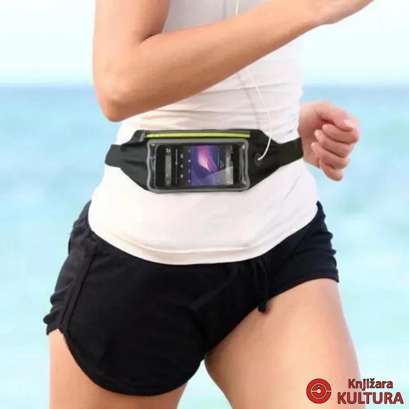 FUTROLA ZA MOBILNI SPORT LED CRNA 