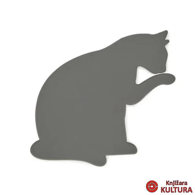 KUHINJSKI PODMETAČ FELINE SIVI, SILIKON 