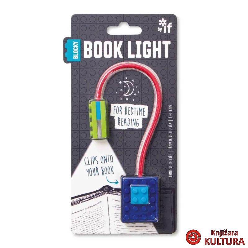 LAMPA ZA ČITANJE Blocky BLUE 