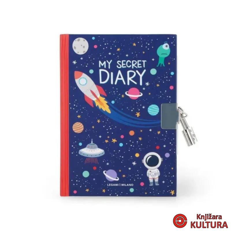 DNEVNIK - MY SECRET DAIRY SPACE DIA0012 