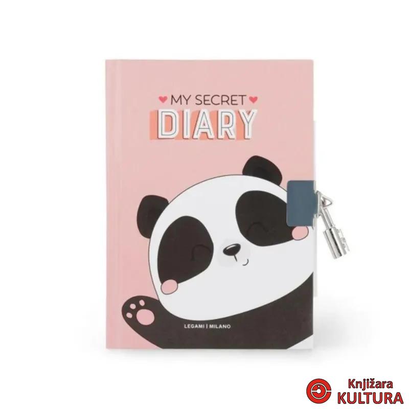 DNEVNIK - MY SECRET DIARY - PANDA DIA0013 