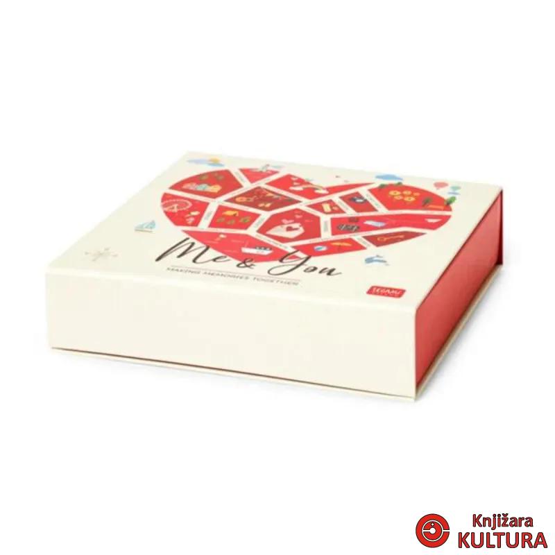 KUTIJA ZA USPOMENE – EVERY MOMENT COUNTS - HEART MEB0001 