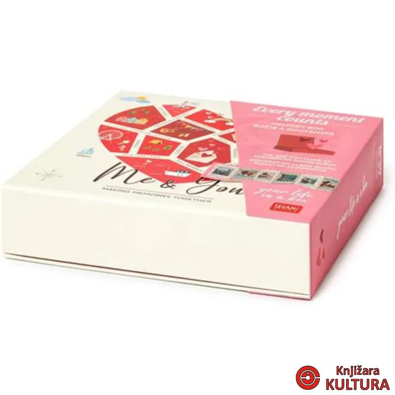 KUTIJA ZA USPOMENE – EVERY MOMENT COUNTS - HEART MEB0001 