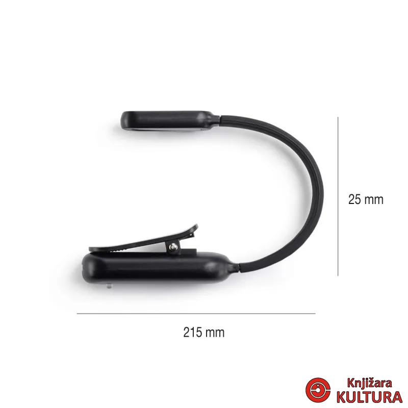LAMPA ZA ČITANJE BLACK 