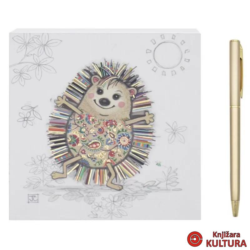 BLOK ZA PORUKE HATTIE HEDGEHOG LP74034 
