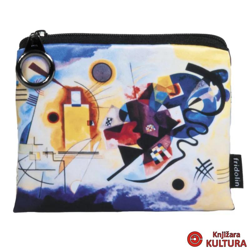 Novčanik mini sa zipom Kandinsky, Yellow - red - blu 