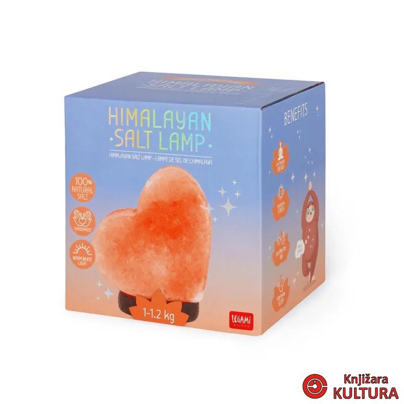 LAMPA HIMALAYAN SALT - HEART 