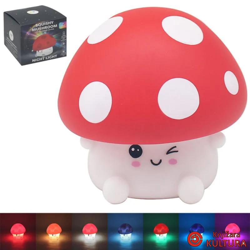 LAMPA SQUISHY MUSHROOM LP74920 
