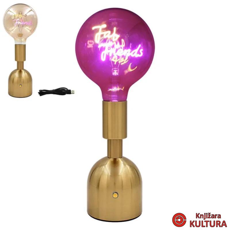 LAMPA TEXT FAB FRIENDS LP73428 