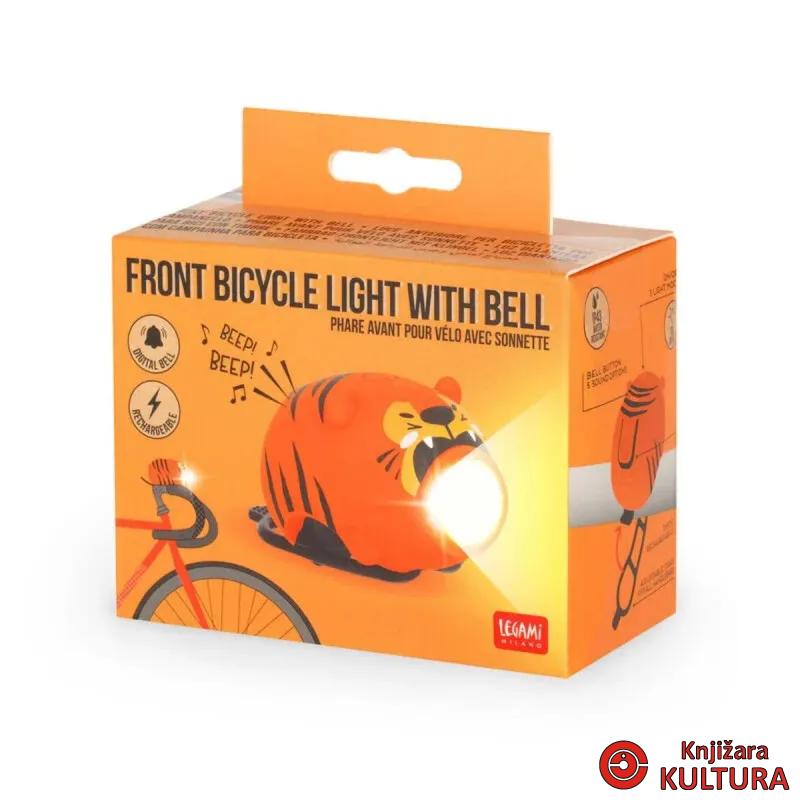 LAMPA ZA BICIKL SA ZVONOM TIGER BKL0003 