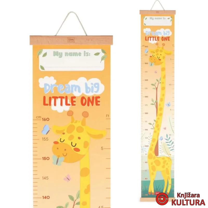 VISINOMJER DREAM BIG LITTLE ONE-GIRAFFE GRC0003 